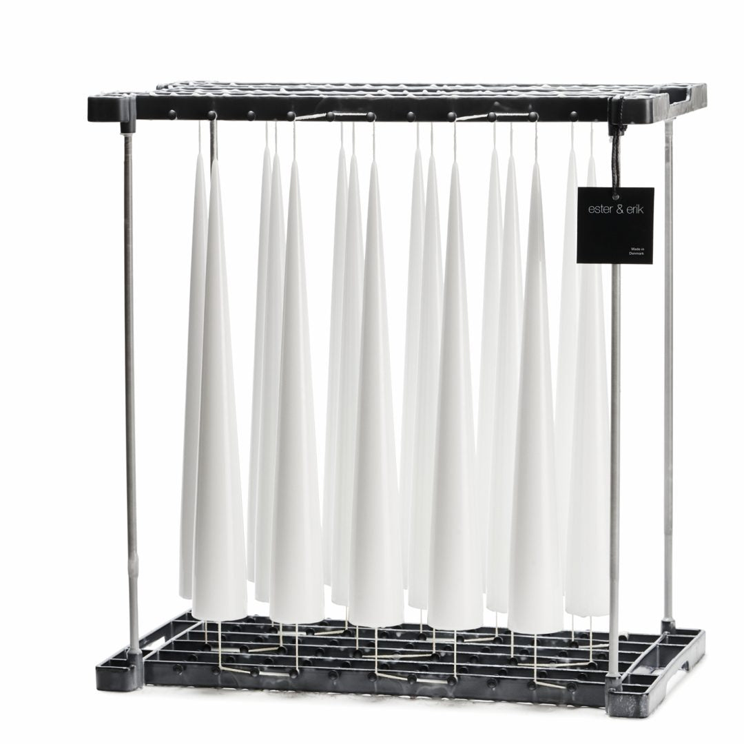 Ester & Erik Konljus 34 cm Pure White Shiny