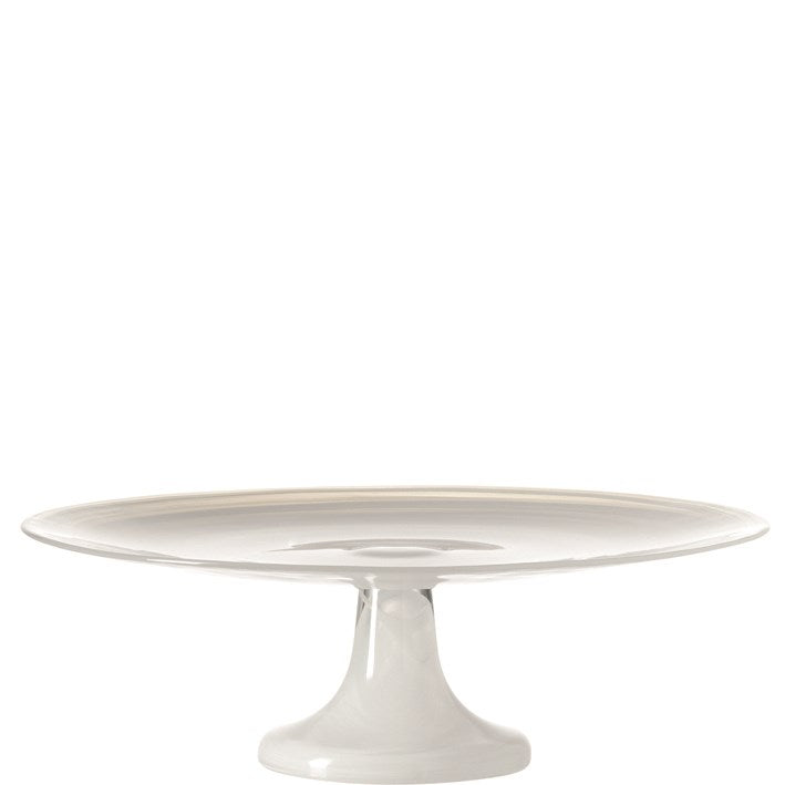 Leonardo Alabaster Tårtfat 31 cm Vit