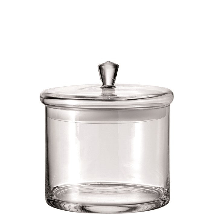 Leonardo Top Glasburk med lock 20 cm
