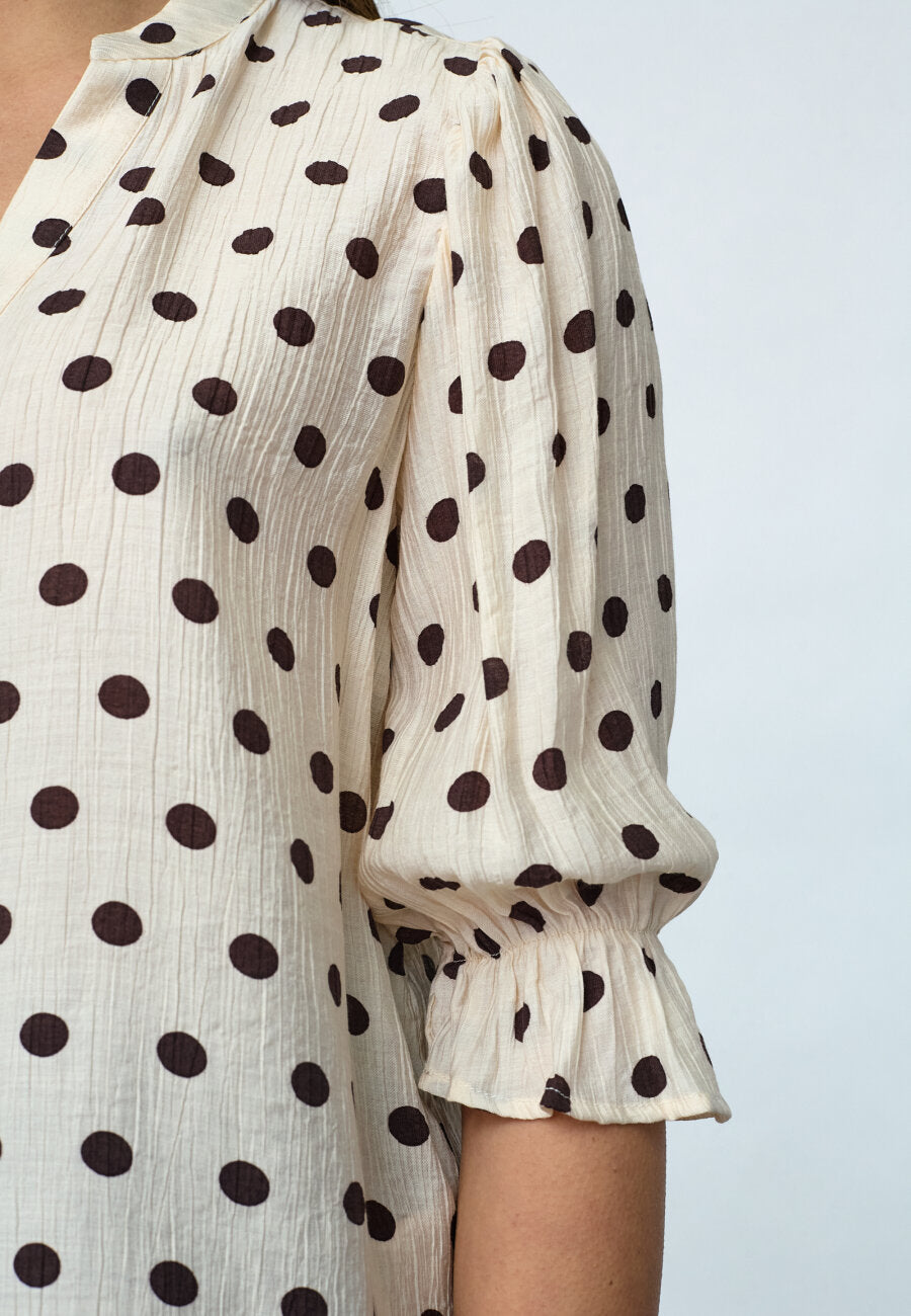 Sisters Point Venny Blus Polka dot