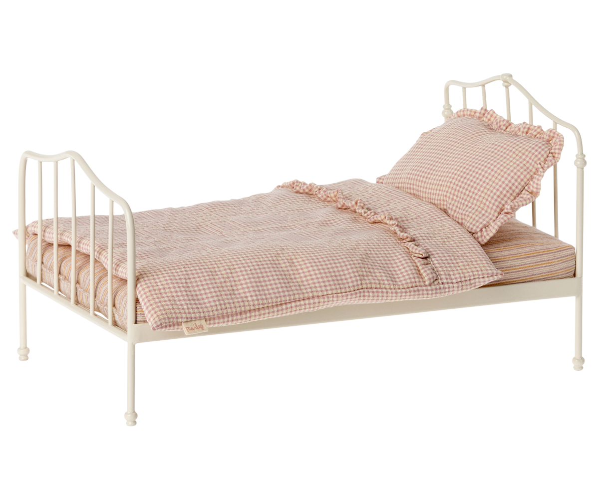 Maileg Miniature Bed, Mini - Purple