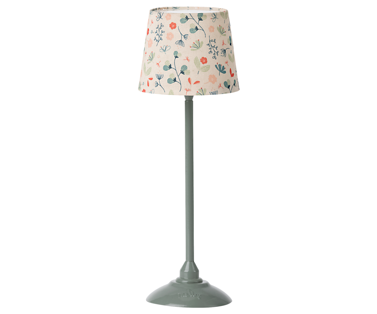 Maileg Miniture Floor Lamp - Mint