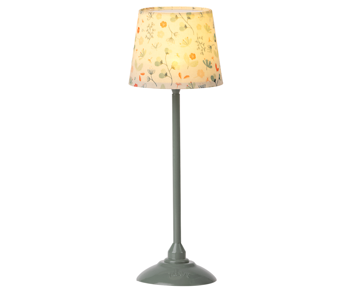Maileg Miniture Floor Lamp - Mint