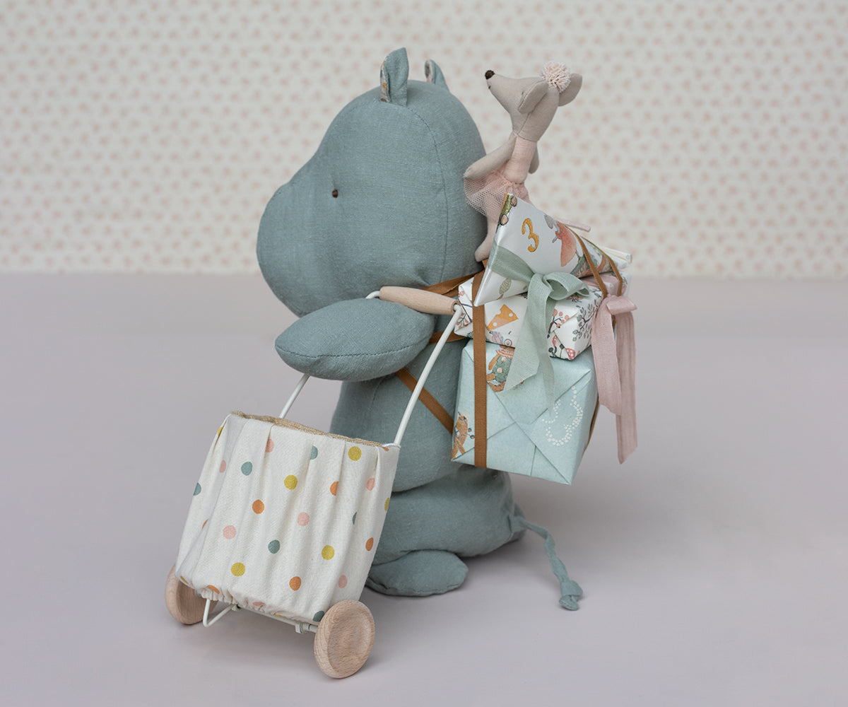 Maileg Trolley Mini Multi Dots
