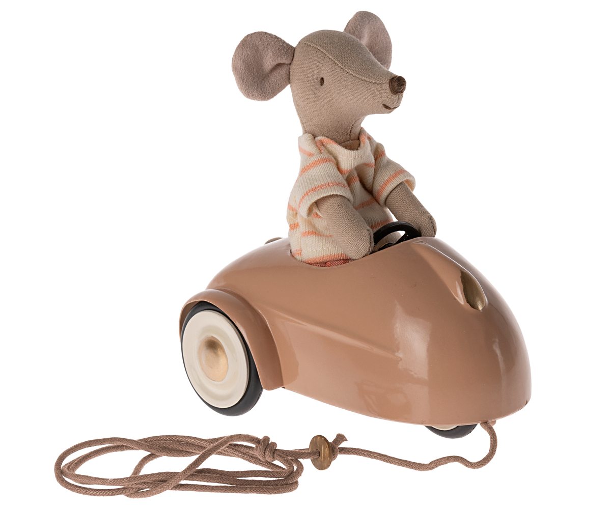 Maileg Mouse Car - Dark Powder