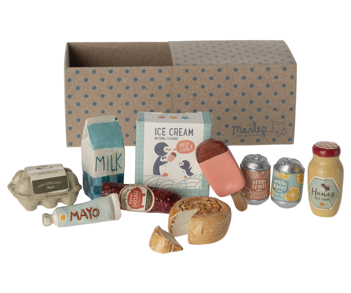 Maileg Miniature Grocery box