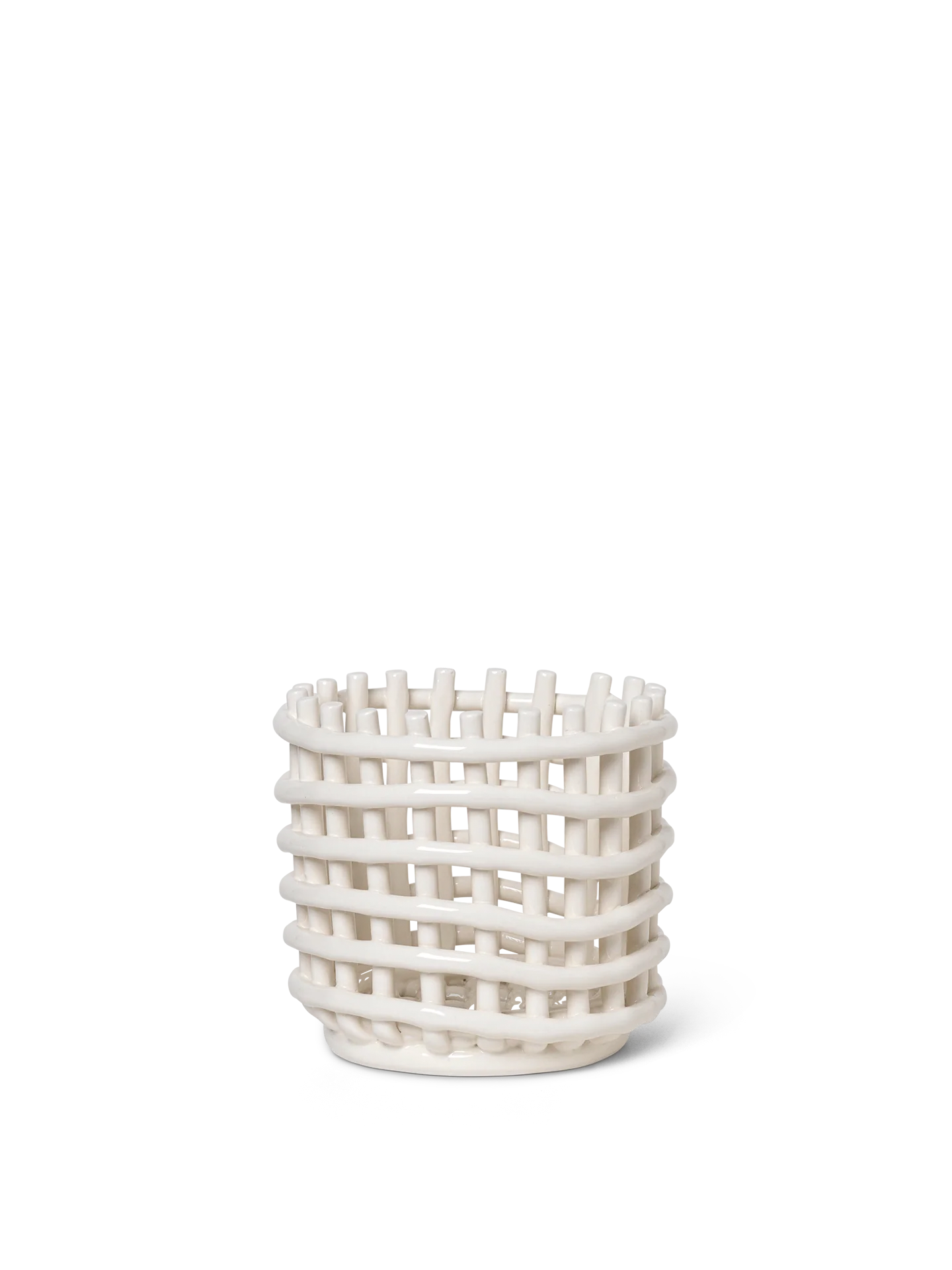 Ferm Living Ceramic Basket - Small