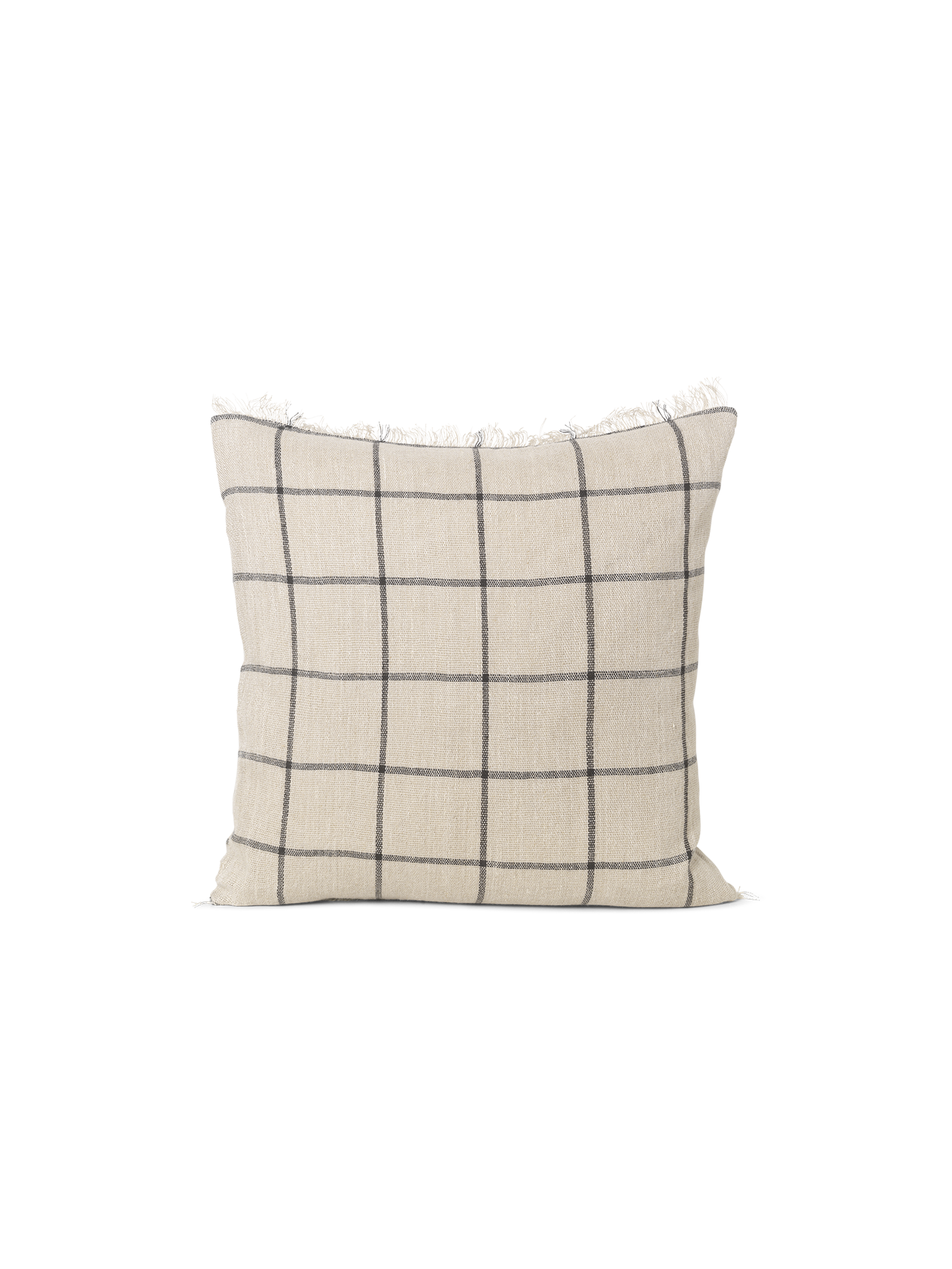 Ferm Living Calm Cushion - Camel / Black