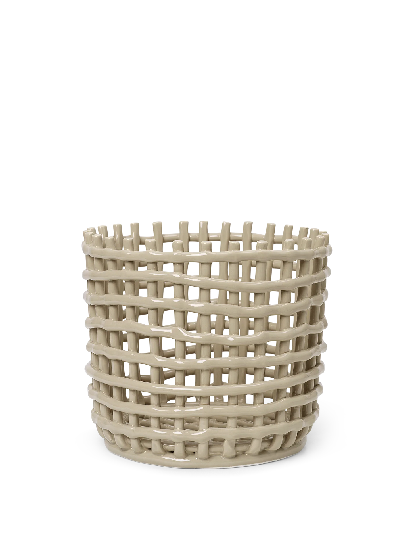 Ferm Living Ceramic Basket - Large