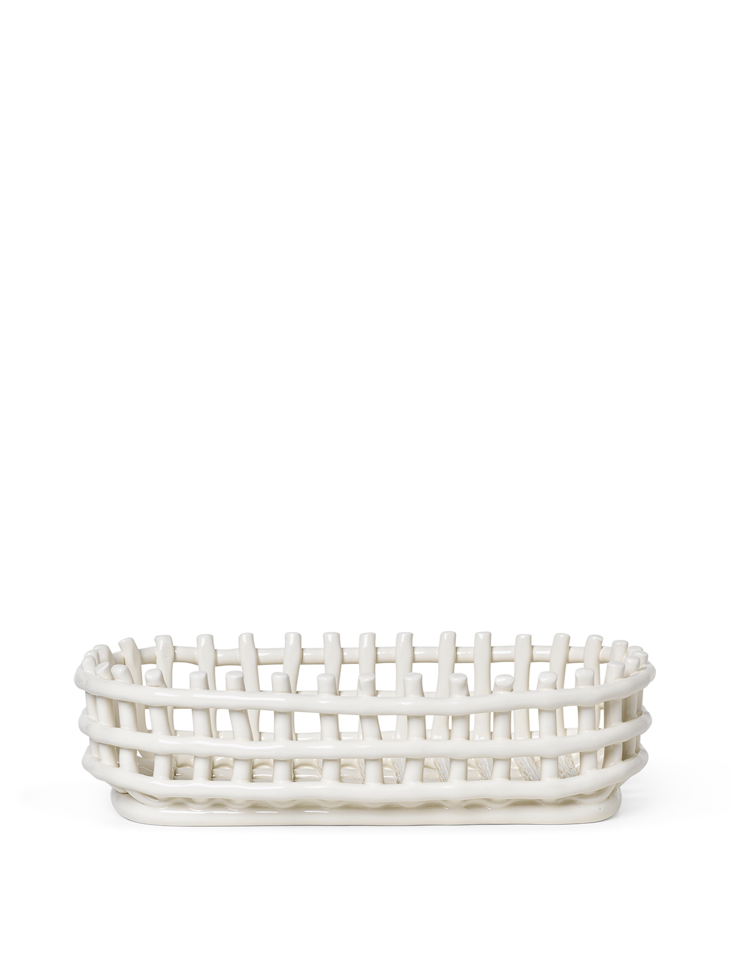Ferm Living Ceramic Basket - Oval