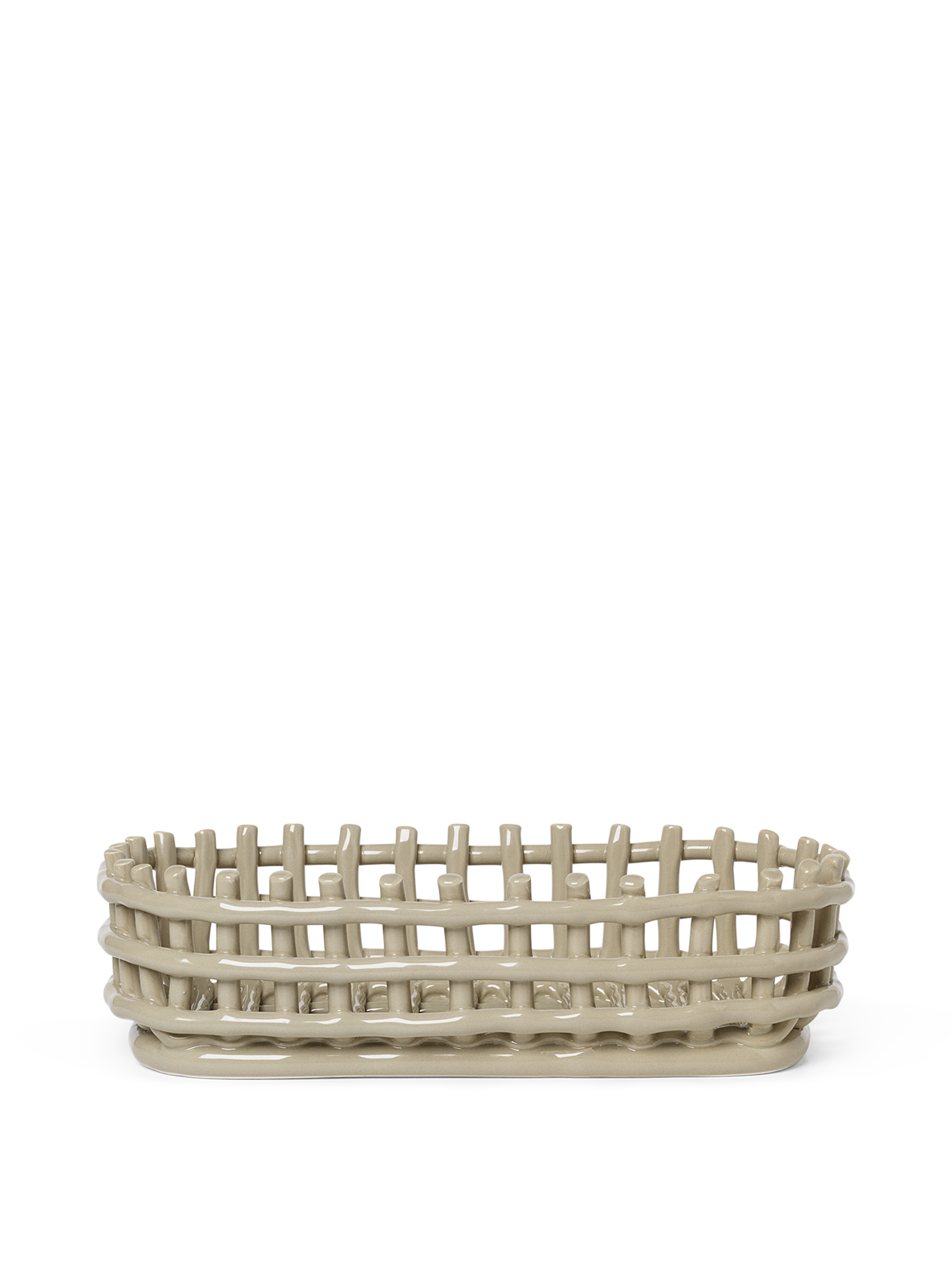 Ferm Living Ceramic Basket - Oval