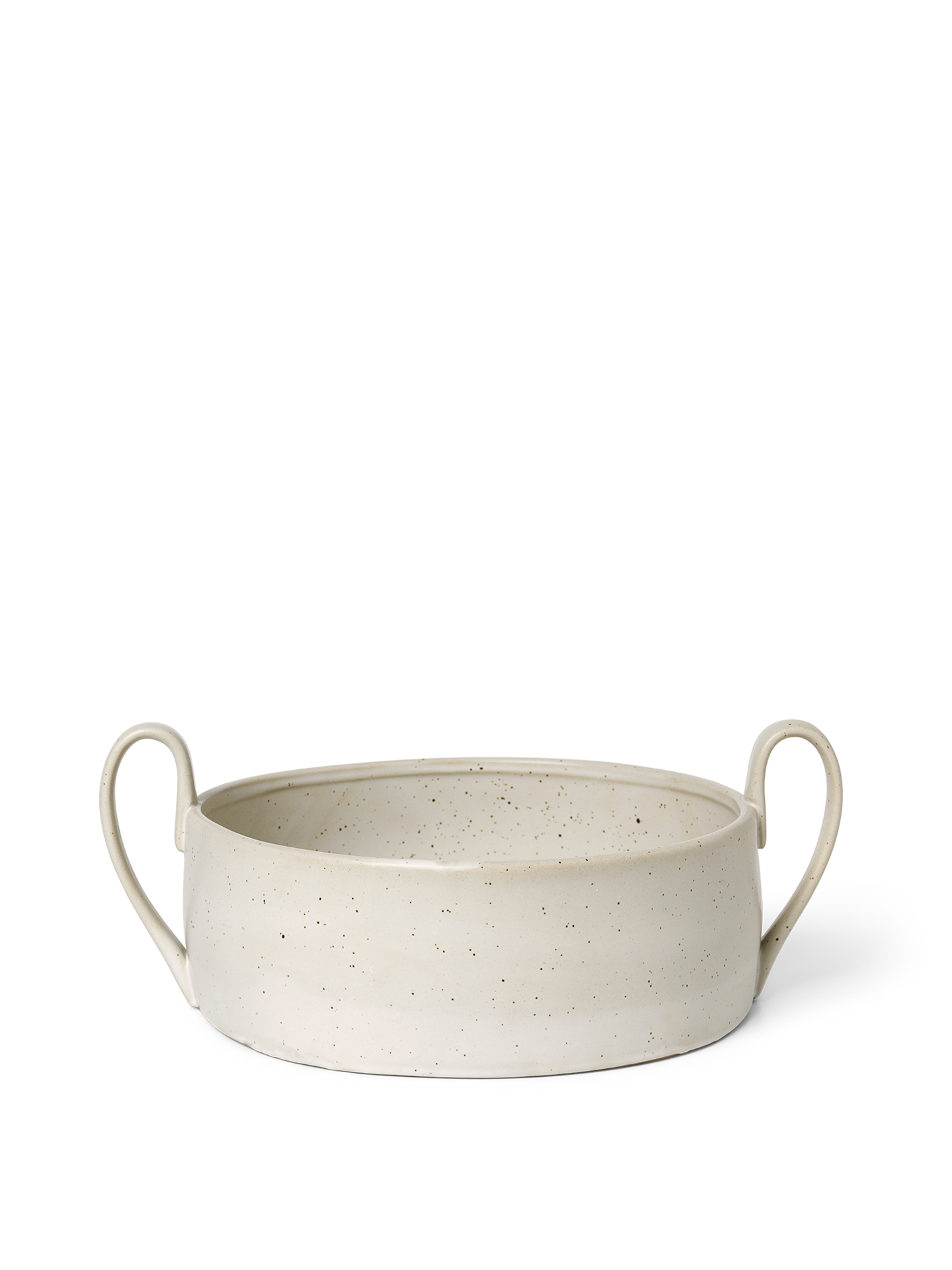 Ferm Living Flow Centrepiece - Off-white Speckle