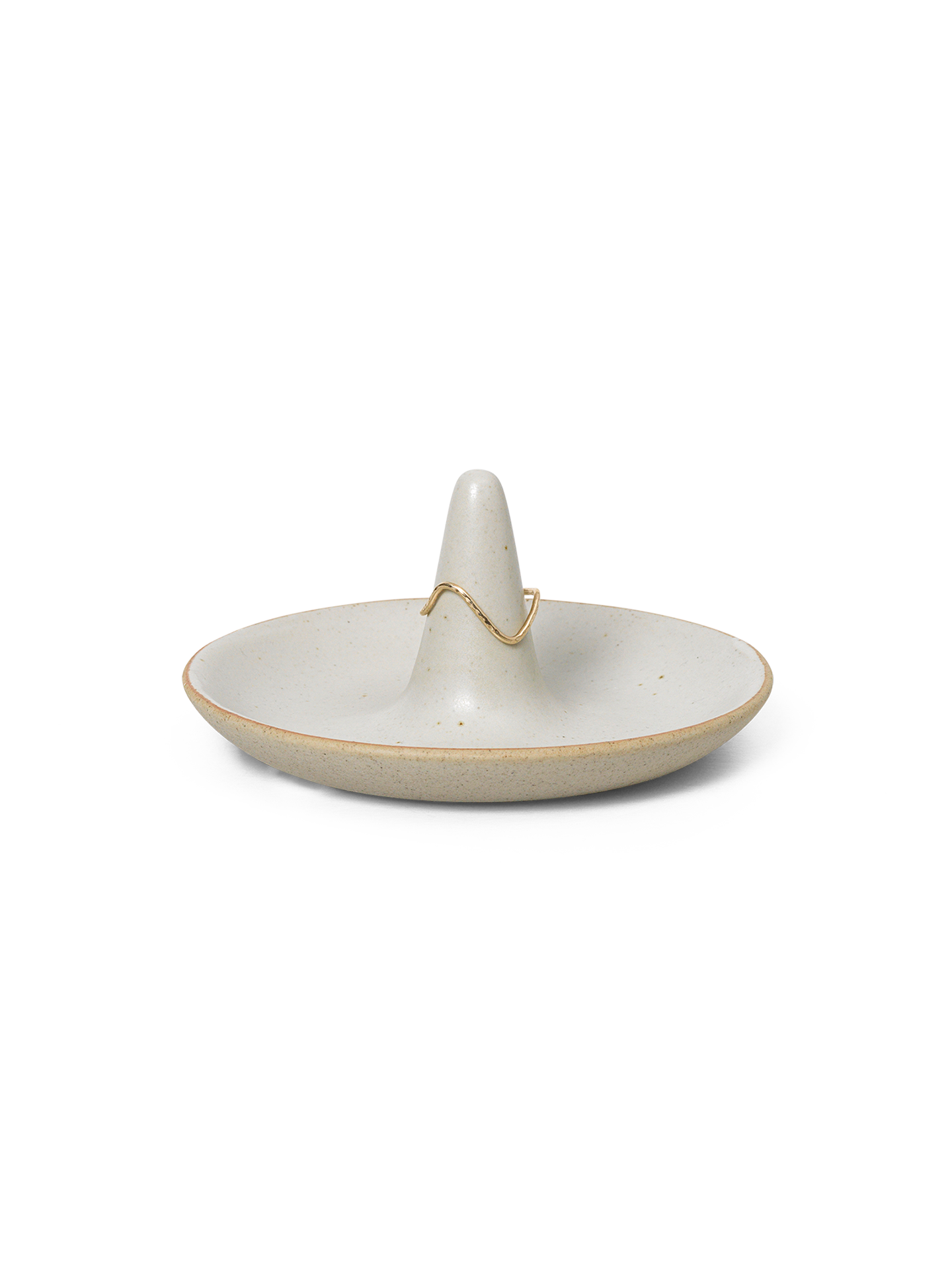 Ferm Living Ring Cone - Off-white Speckle