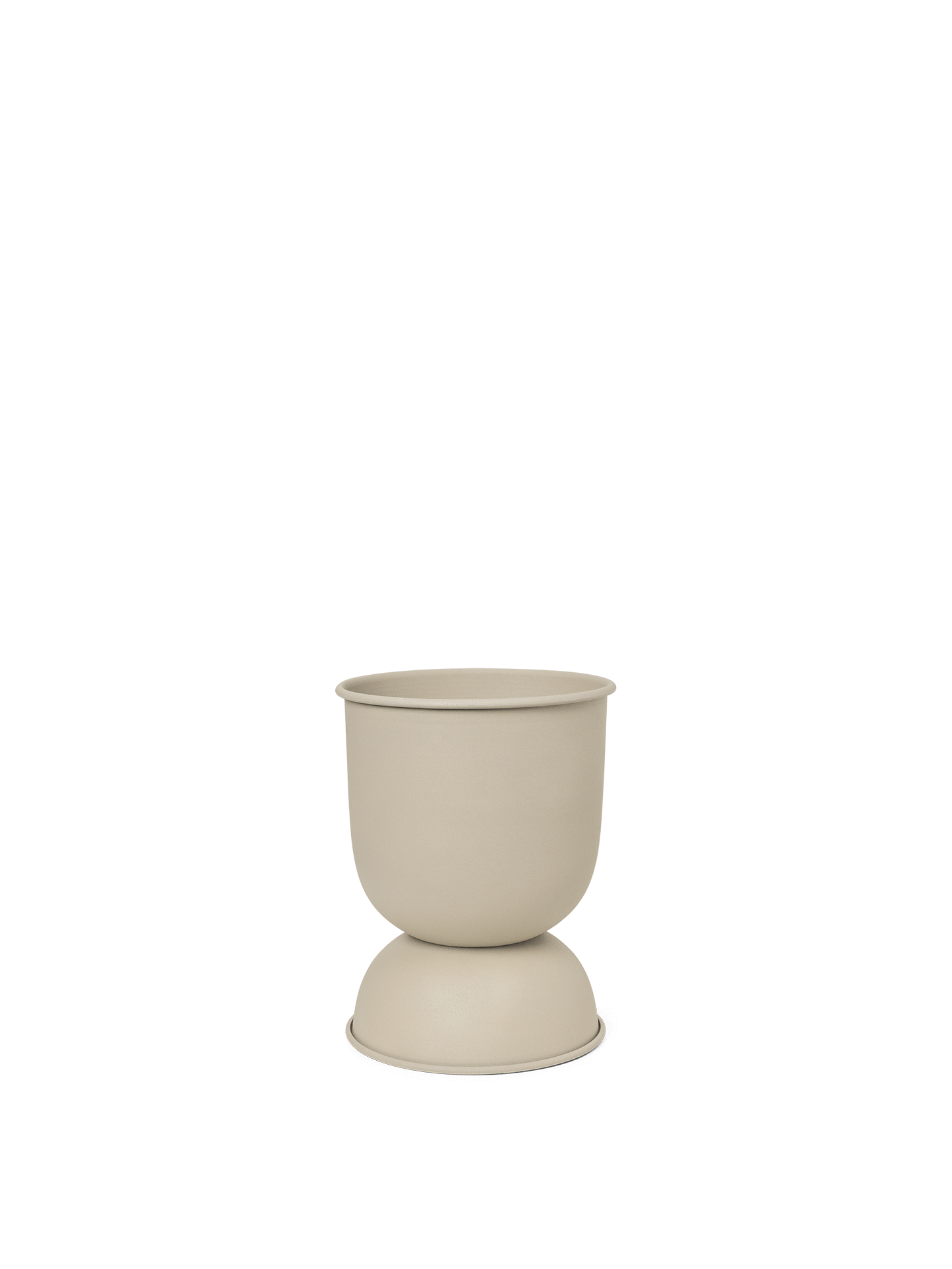 Ferm Living Hourglass Pot - Extra Small - Cashmere