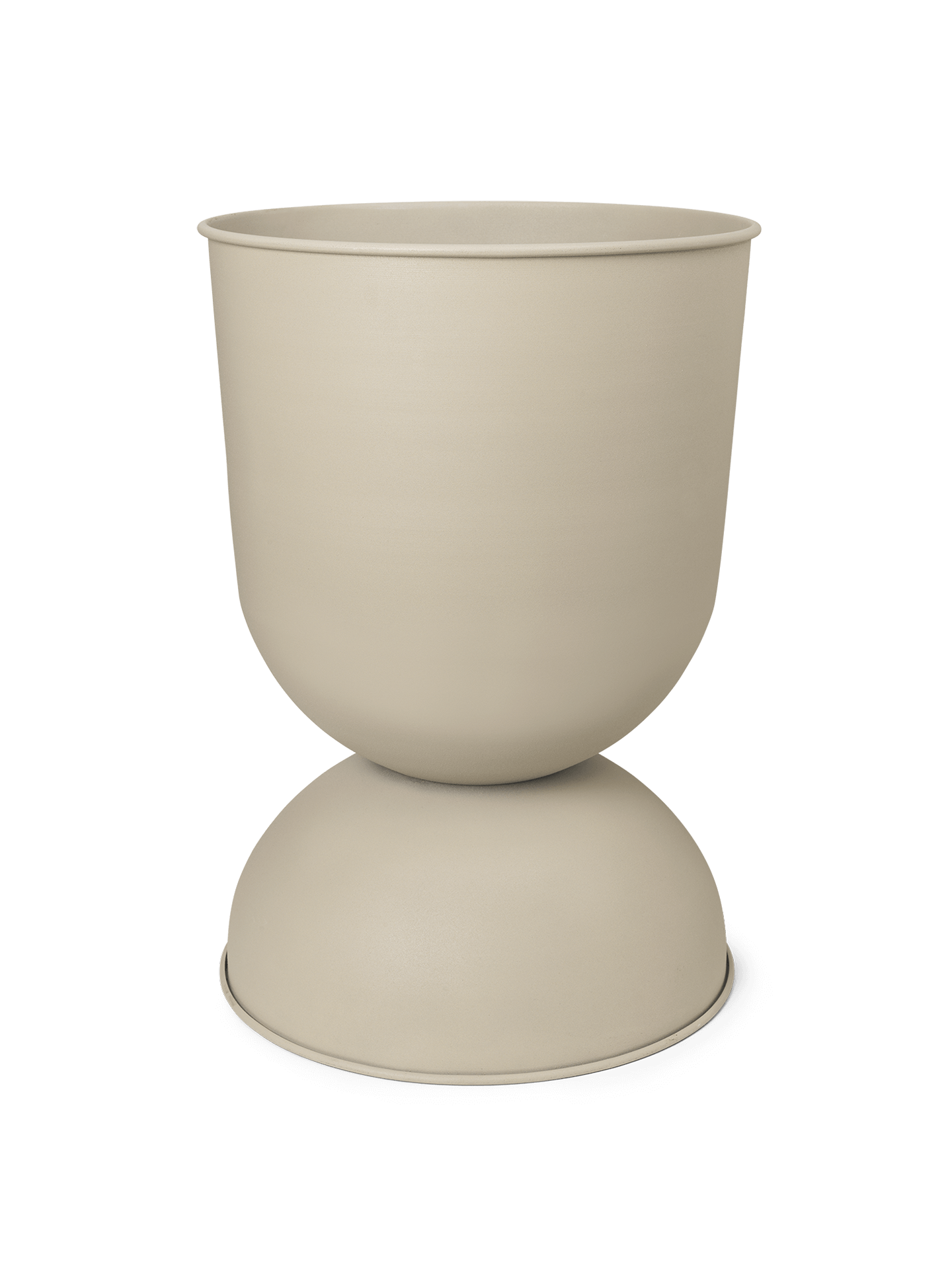 Ferm Living Hourglass Pot - Large - Cashmere