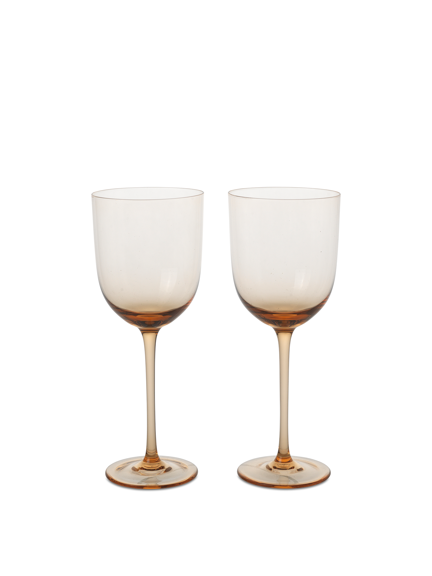 Ferm Living Host White Wine Glasses - 2 pack - Blush