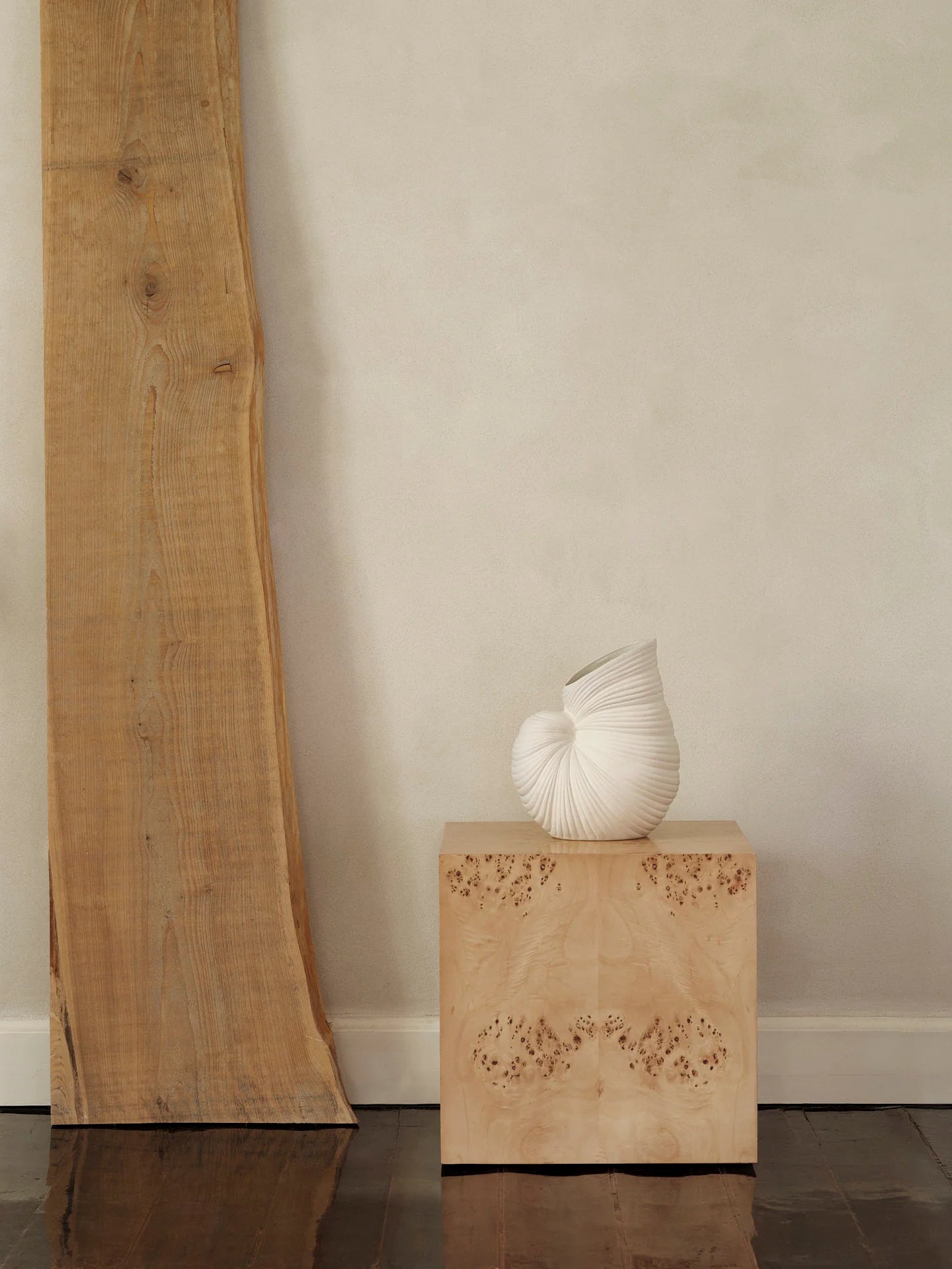 Ferm Living Shell Vase - Off White