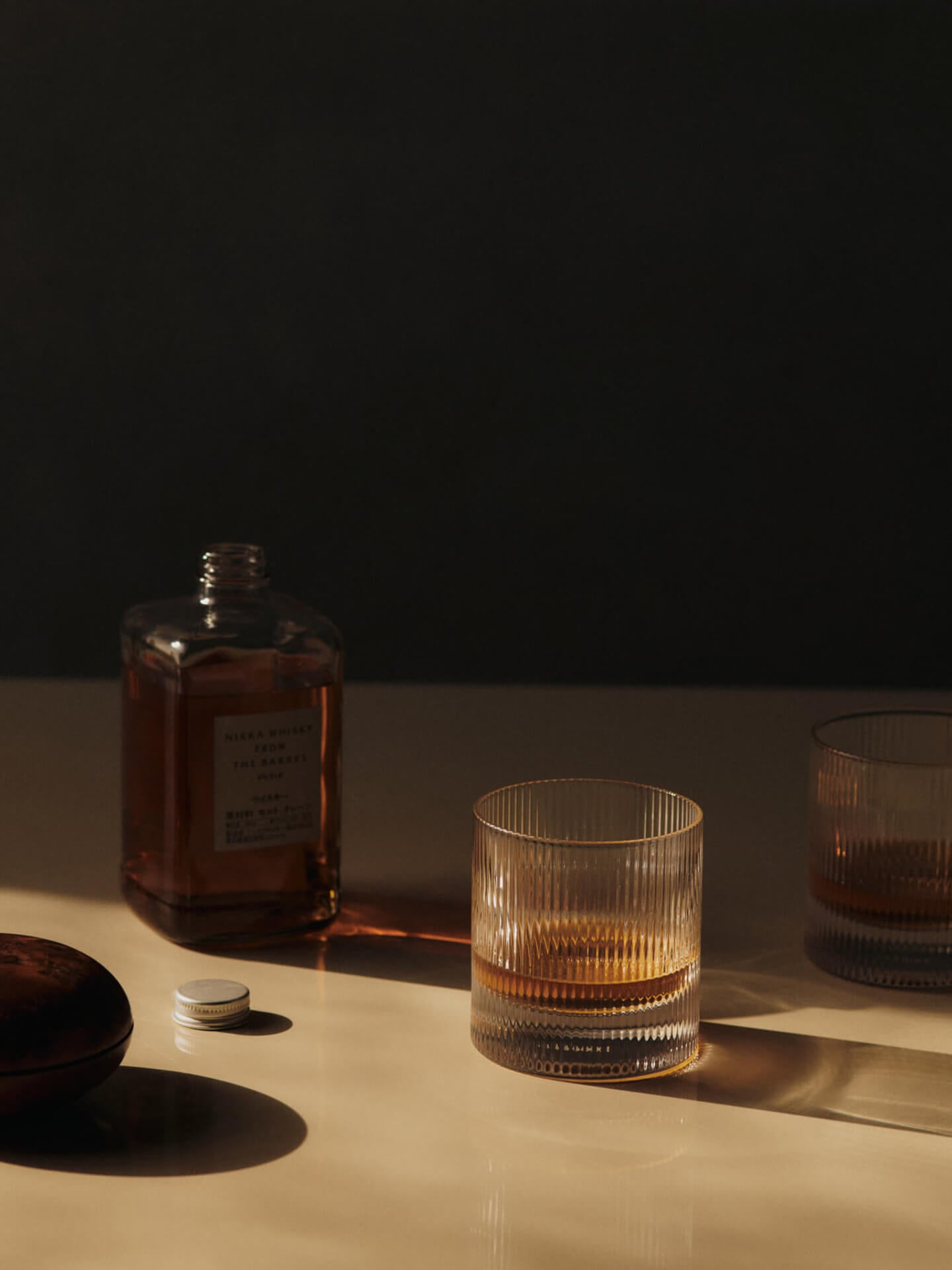 Ferm Living Ripple Tumbler glas 2-pack