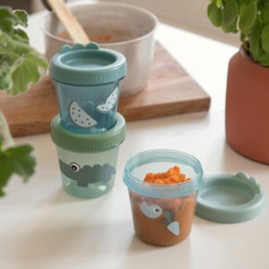 Done by Deer Baby Food Container 3-pack Ozzo Powder