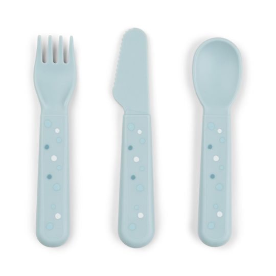 Done by Deer Foodie Bestickset Happy Dots Blue