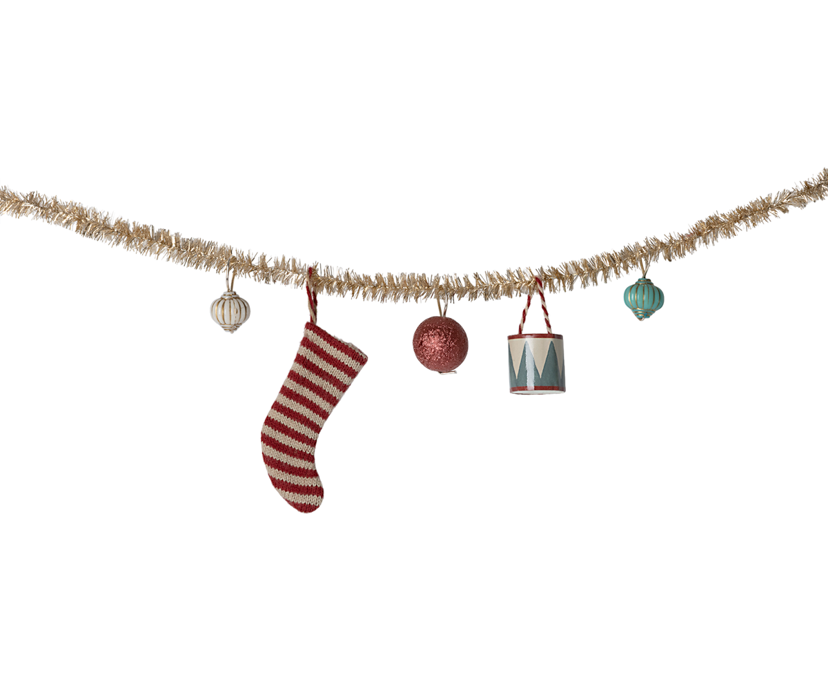 Maileg Christmas Garland Gold Small