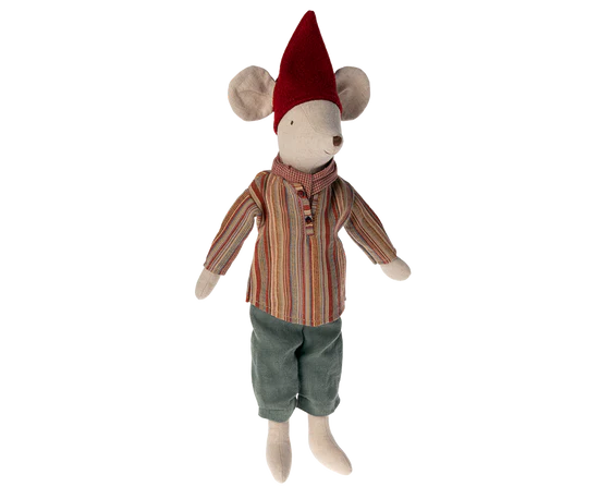 Maileg Christmas Mouse, Medium Boy