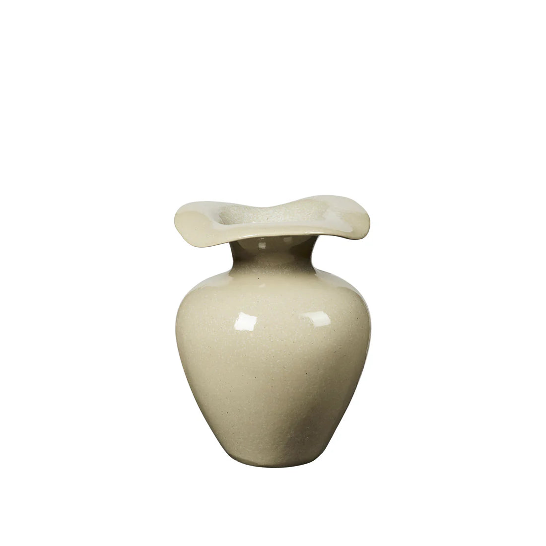Broste Copenhagen Florentina Vas Beige M
