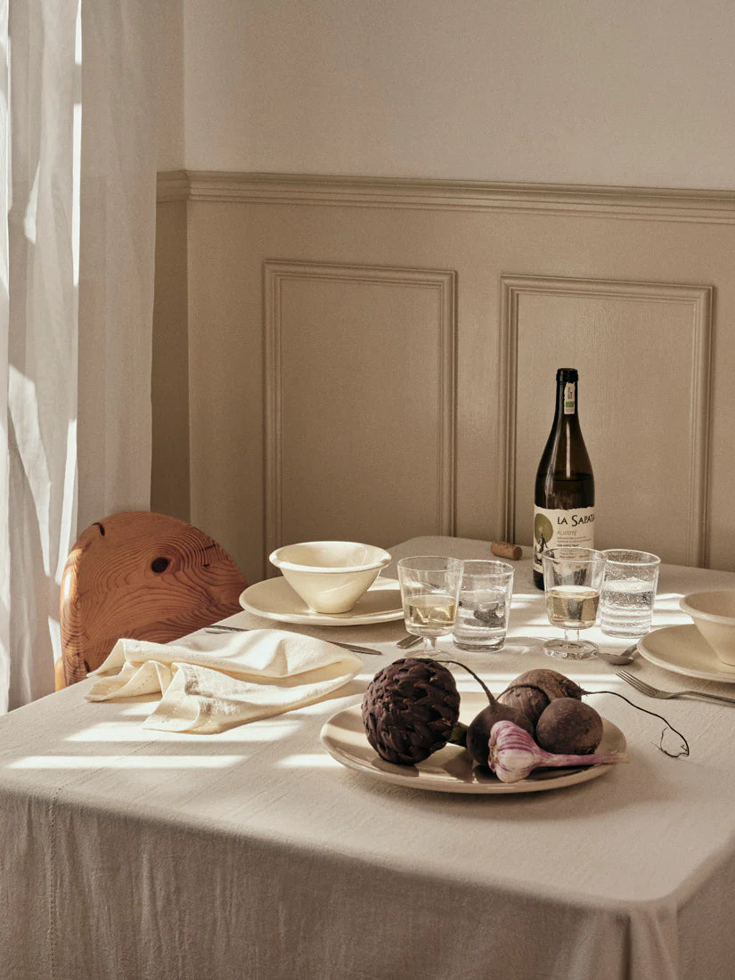 Broste Alfredo Bowl Cream 15x7cm