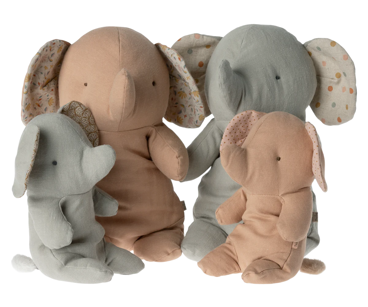 Maileg Safari Friends, Medium elephant - Rose