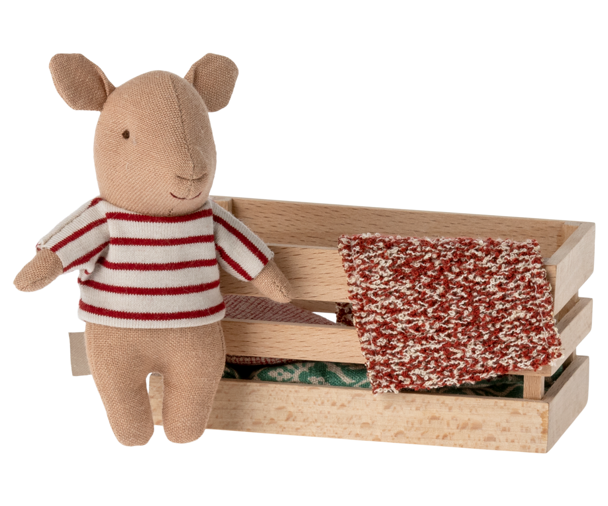 Maileg Pig In Box Baby Girl
