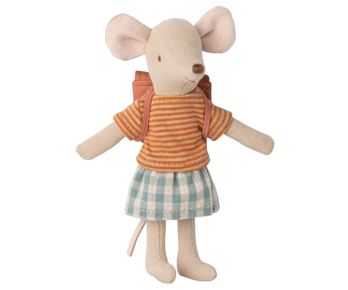 Maileg Tricycle Mouse Big Sister Old Rose