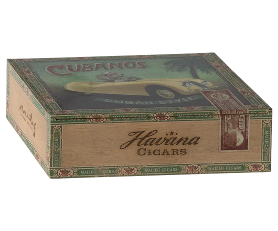 Maileg Grandma and Grandpa Mice In Cigarbox