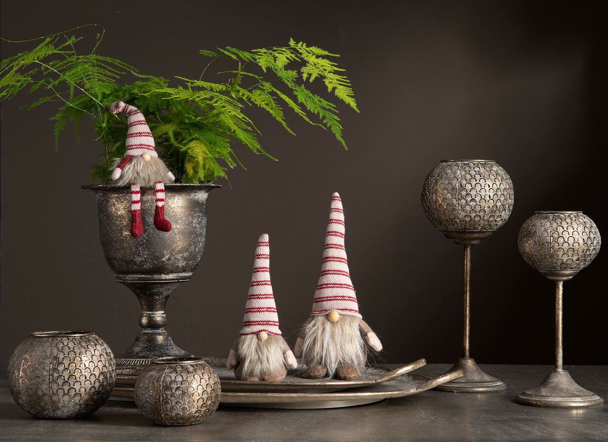 Alot Tomte Sittande Röd/Beige