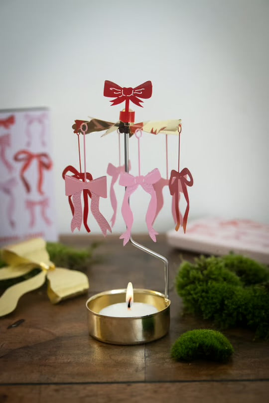 Pluto Design Änglaspel Rosett Rosa/Röd