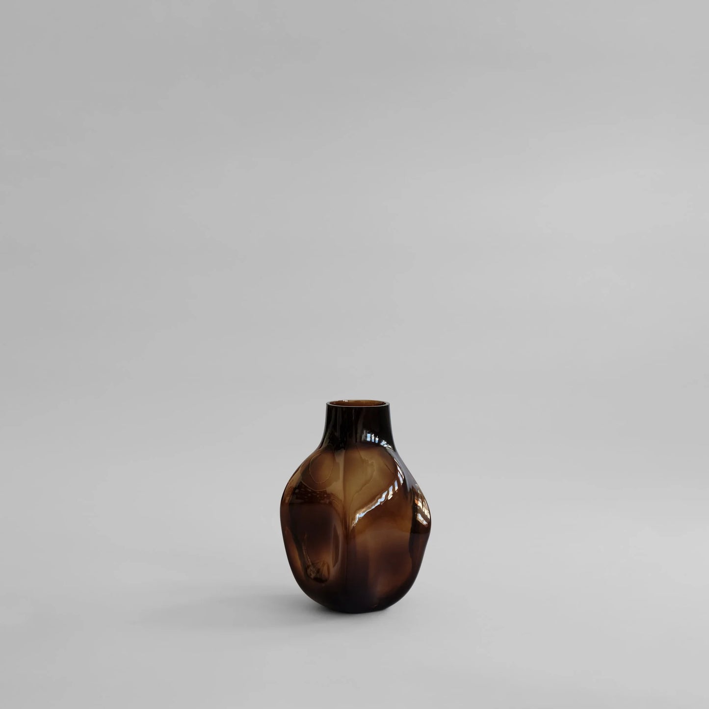 101 Copenhagen Bakku Vase, Medio - Smoked Forest