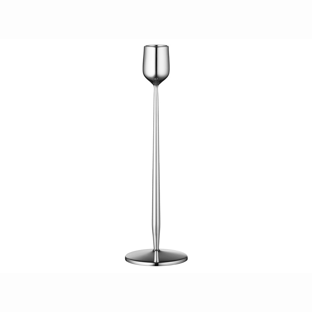 Gense Ljusstake Dorotea Blankt stål 7 x 23,5 cm