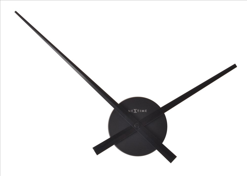 NeXtime Hands Small Väggklocka Ø48 cm Svart