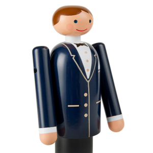 Kay Bojesen Groom Blå/svart/vit