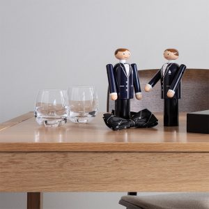 Kay Bojesen Groom Blå/svart/vit