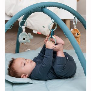 Done by Deer Activity Play Mat Sea friends Blue