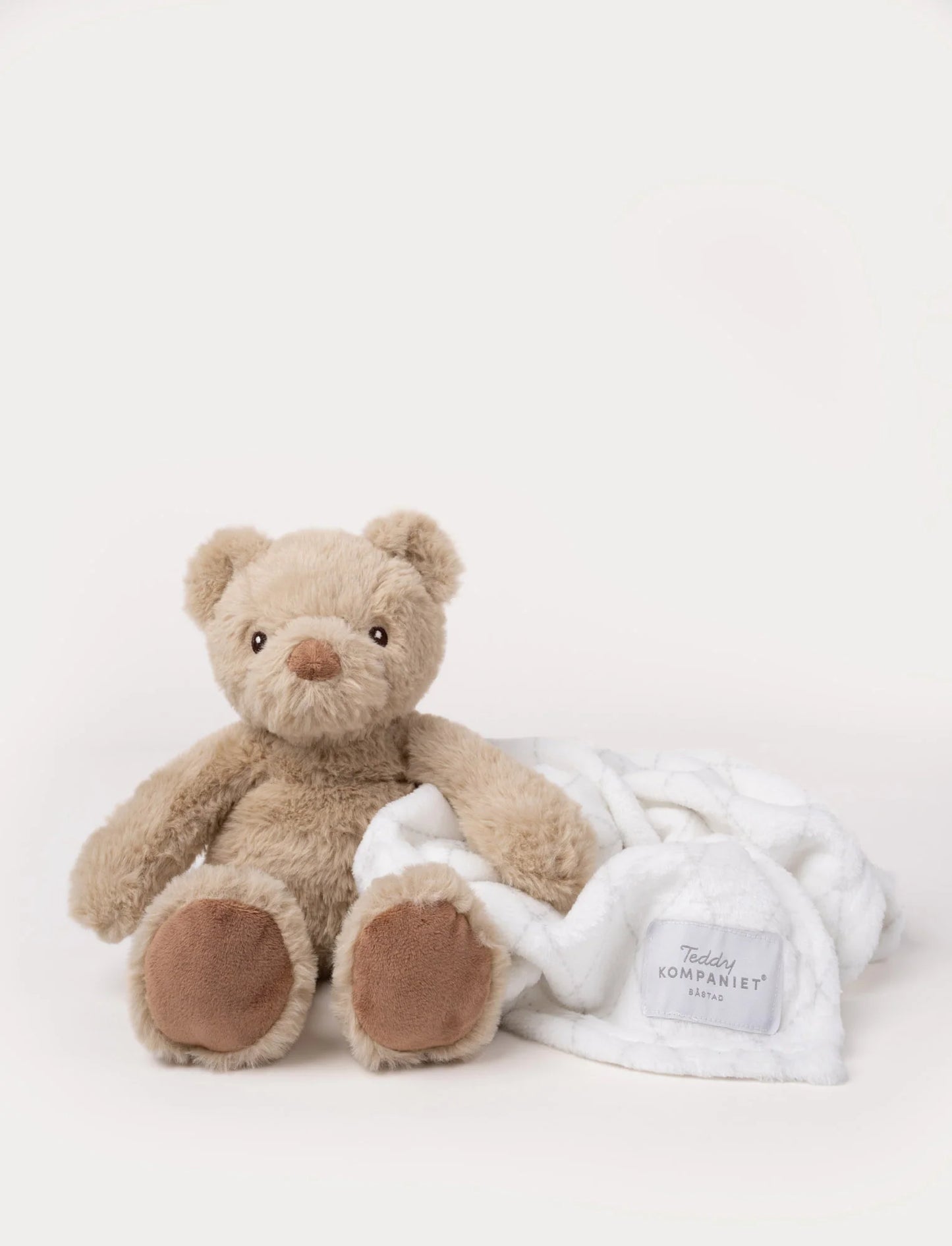 Teddykompaniet Sven med filt i displaybox