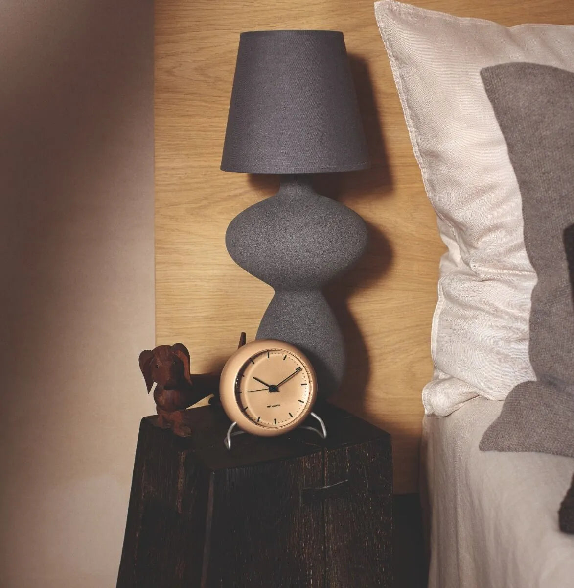 Arne Jacobsen Station Bordsur Ø11 cm Sandy beige