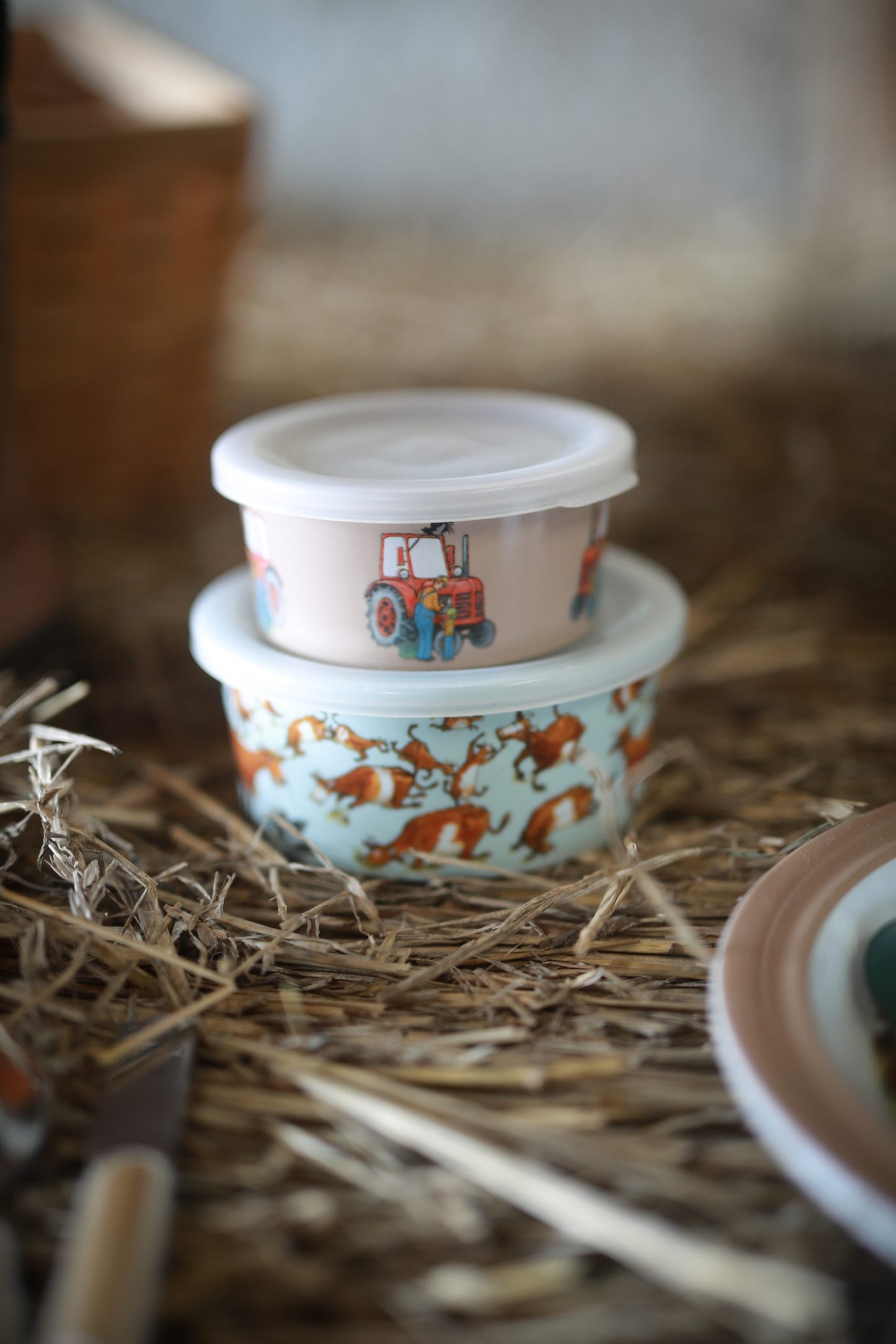 Rätt start Mamma Mu Snackbox 2-pack