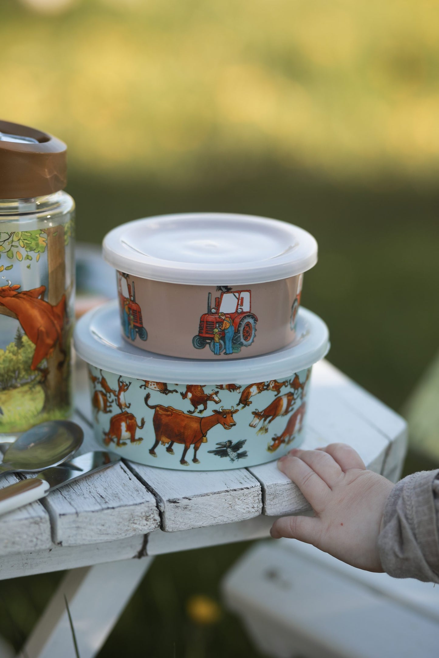 Rätt start Mamma Mu Snackbox 2-pack