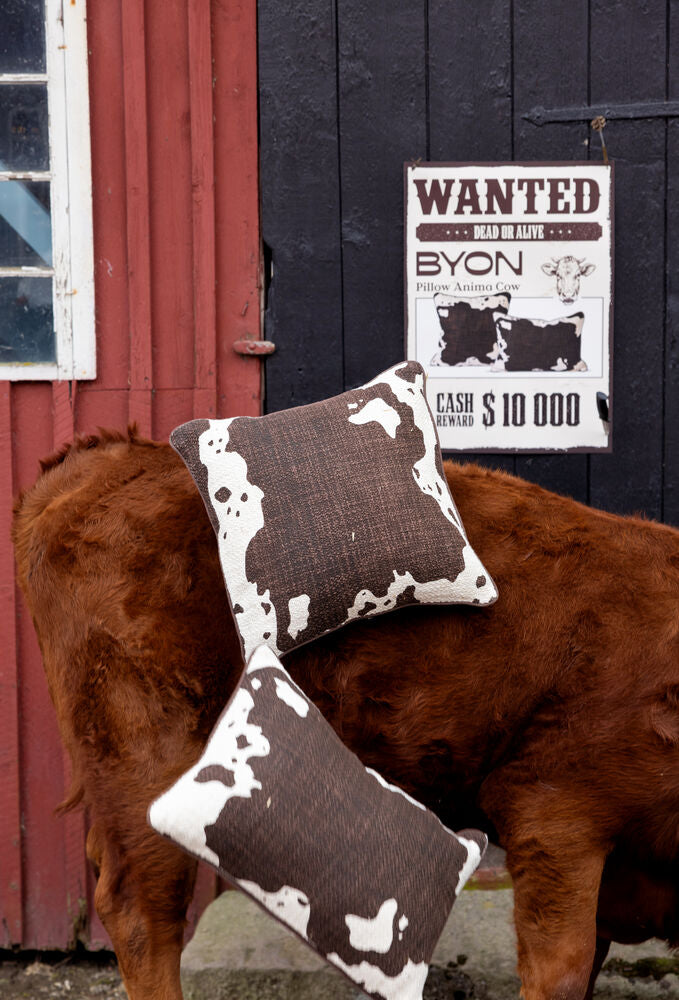 ByOn Kudde Anima Cow L Brun