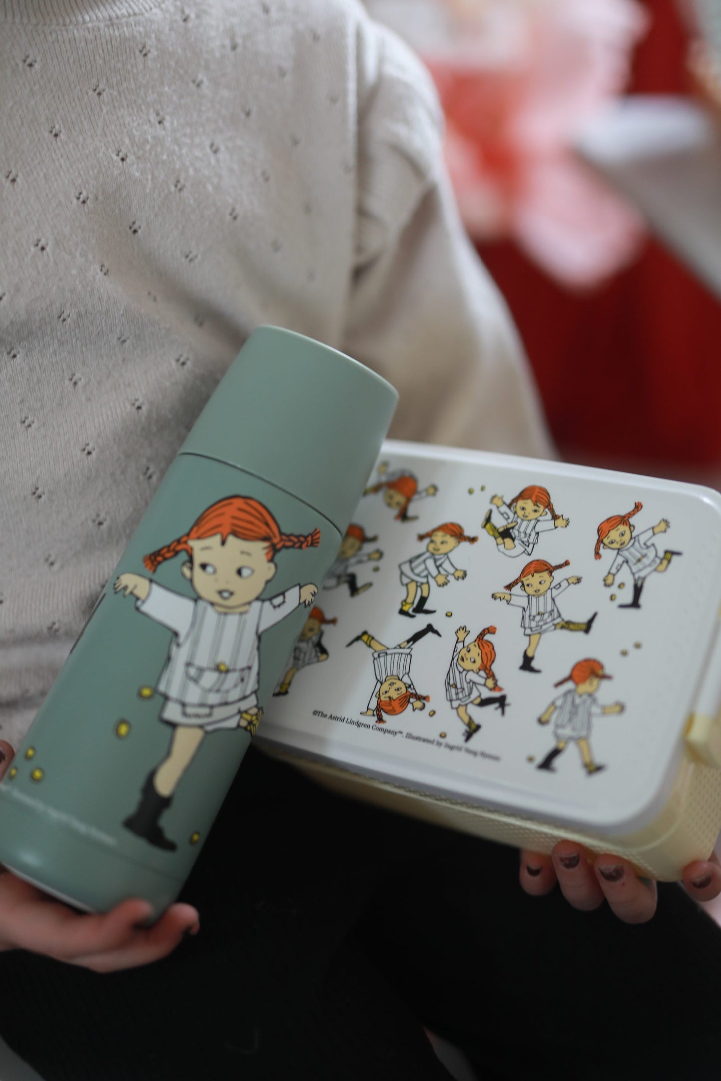 Rätt start Pippi Långstrump Lunchlåda Gul