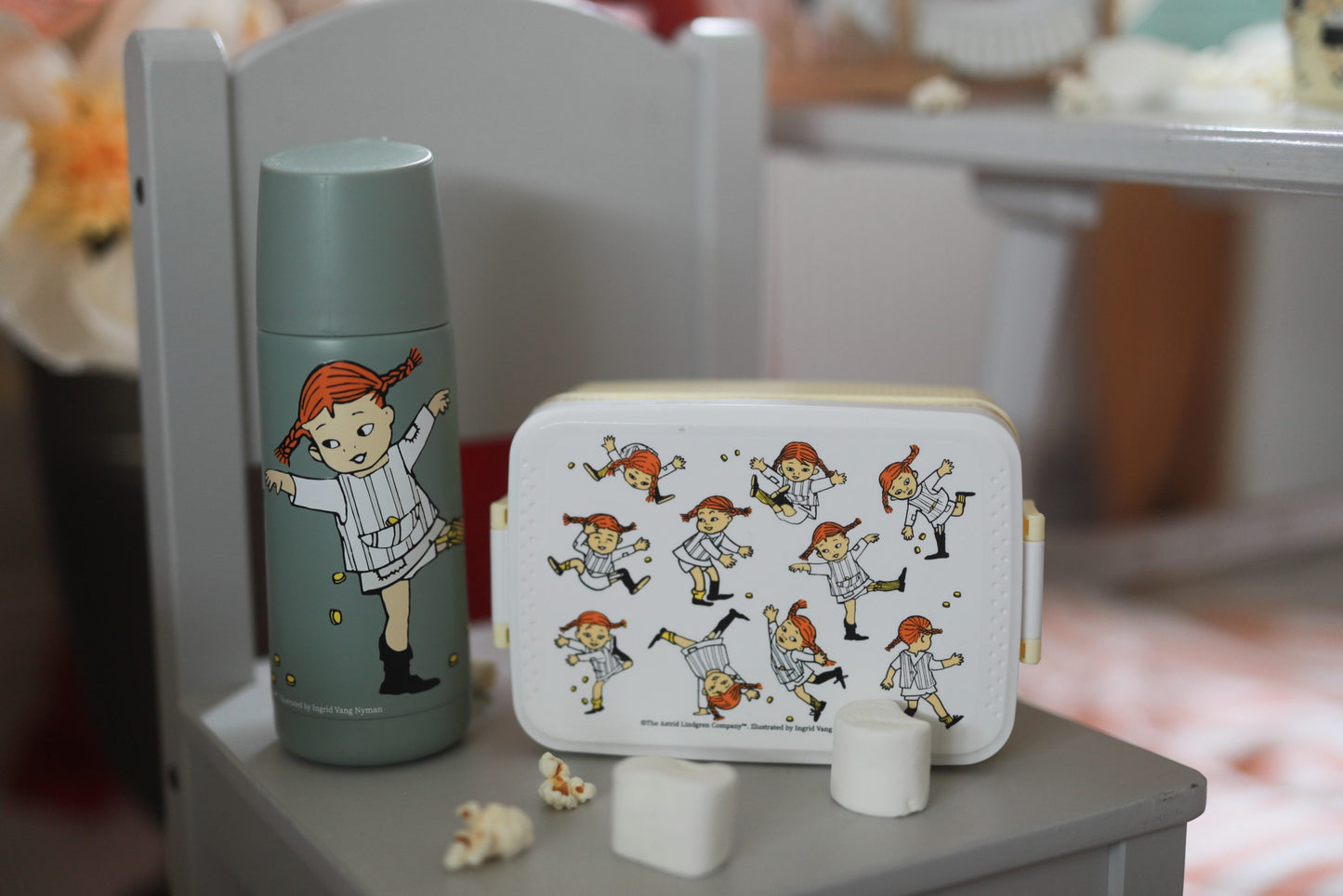 Rätt Start Pippi Cirkus, Lunchlåda, gul