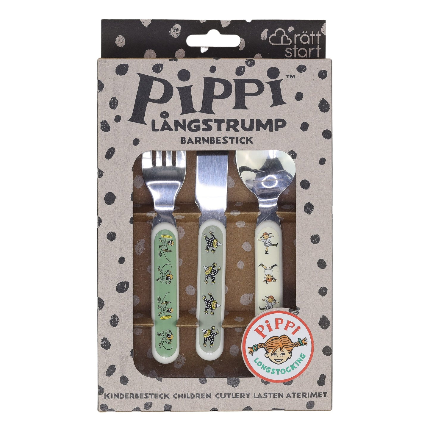 Rätt start Pippi Cirkus Barnbestick