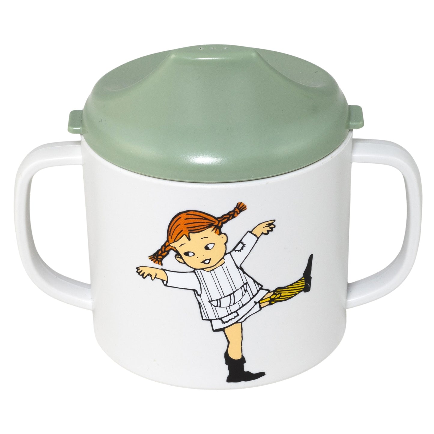 Rätt start Pippi Cirkus Pipmugg Grön