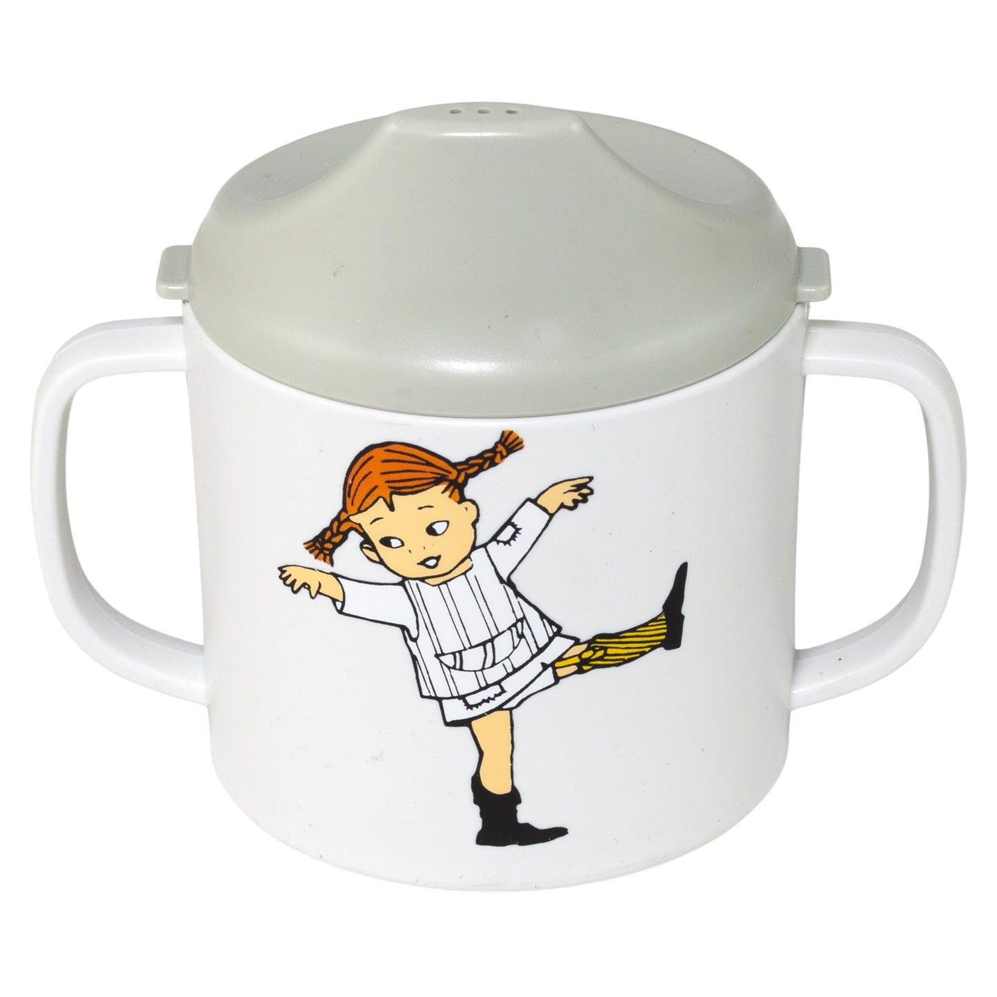 Rätt start Pippi Cirkus Pipmugg Beige